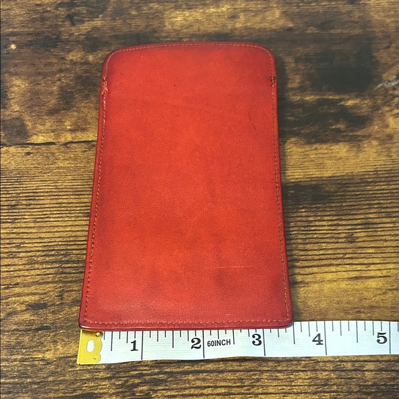 Coach Vintage Red Eyeglass Case 7150 - Picture 8 of 9